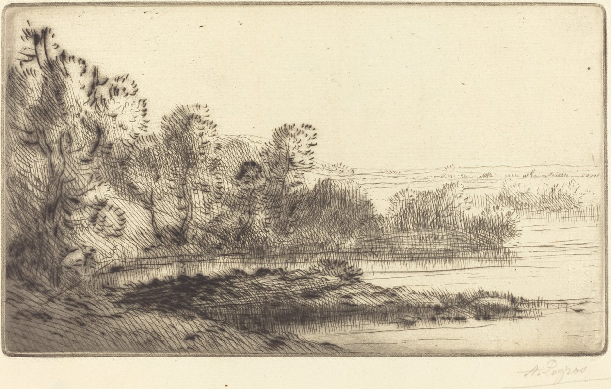 Ao longo da Terne Sur la terne. de Alphonse Legros