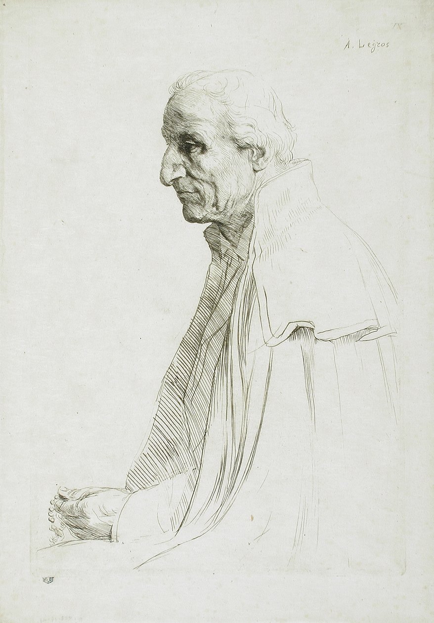 Um velho espanhol de Alphonse Legros