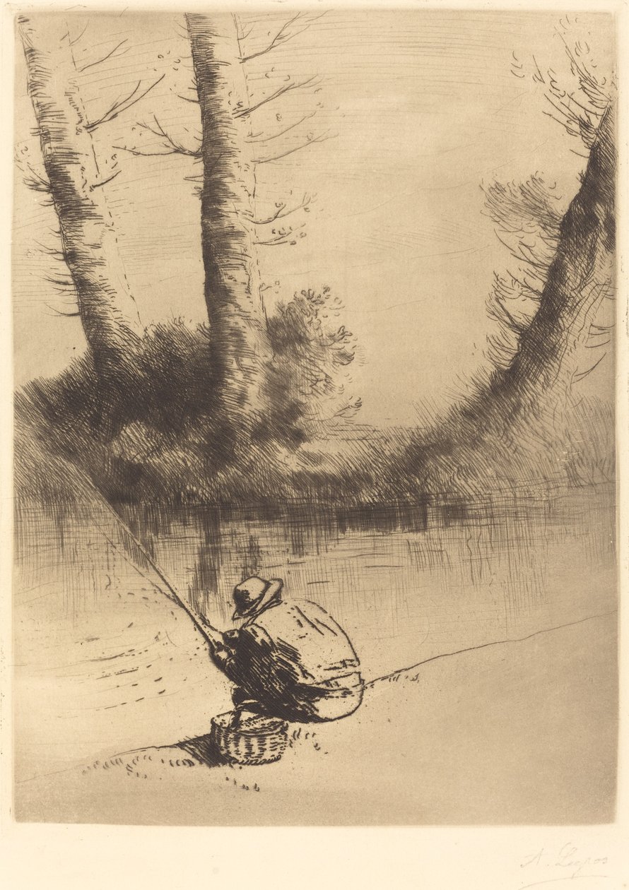Pescador (Pescador) de Alphonse Legros