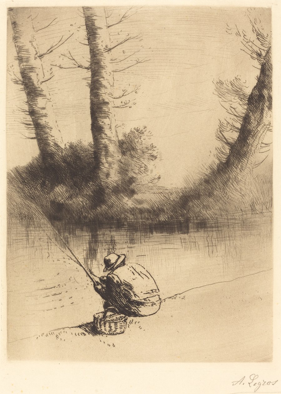Pescador (Pescador) de Alphonse Legros