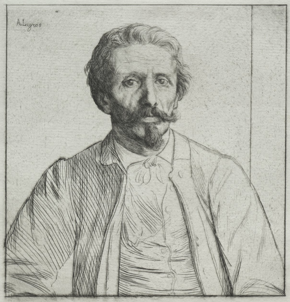 Auguste Delâtre de Alphonse Legros