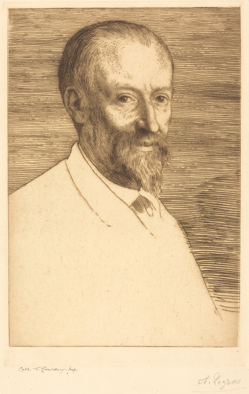 Auguste Poulet-Malassis, 2.ª placa de Alphonse Legros