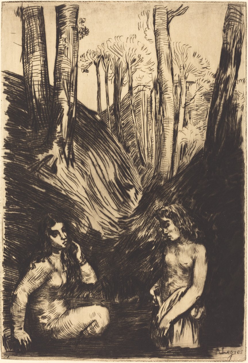 Banhistas Banhistas. de Alphonse Legros
