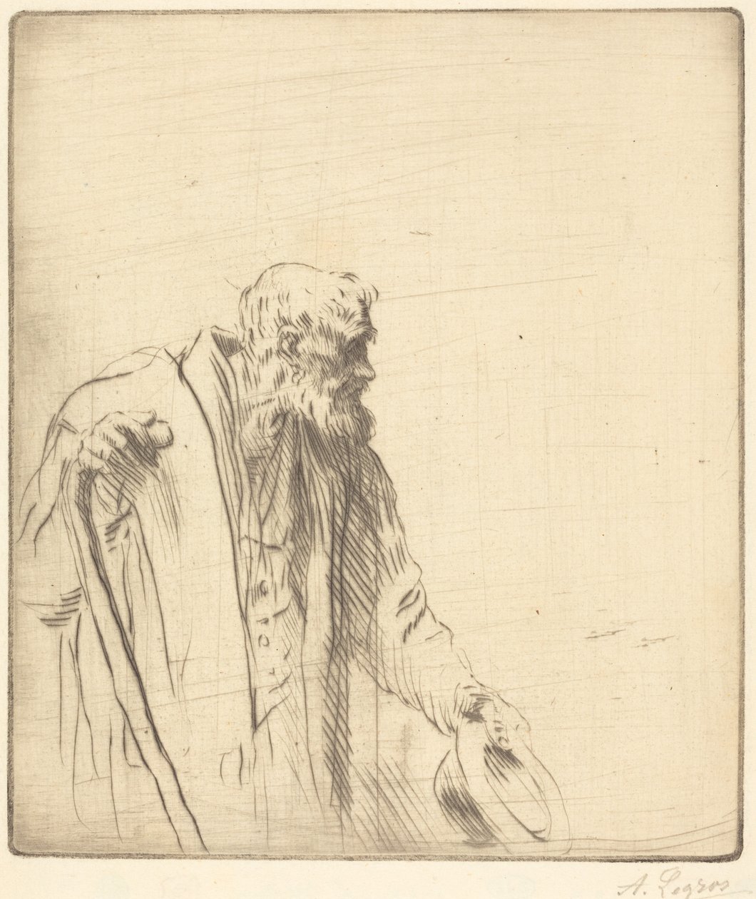 Mendigo de Alphonse Legros