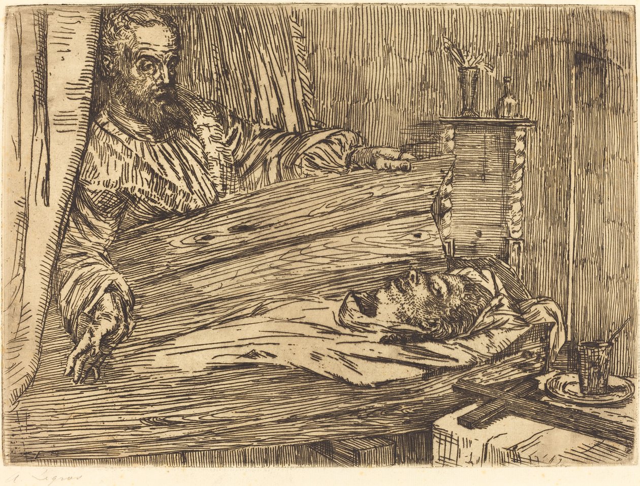 Berenice, 2º prato de Alphonse Legros