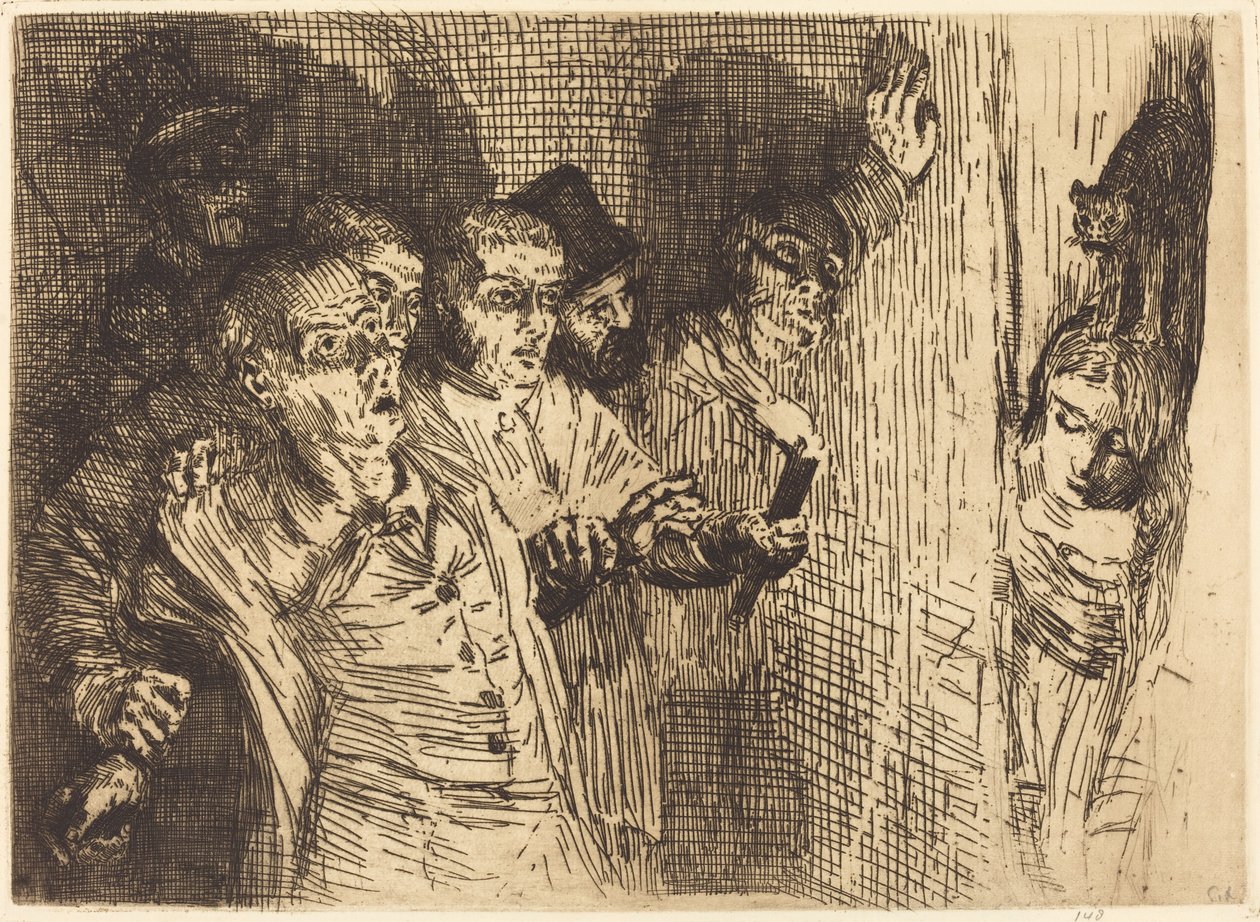 Gato Preto O gato preto. de Alphonse Legros