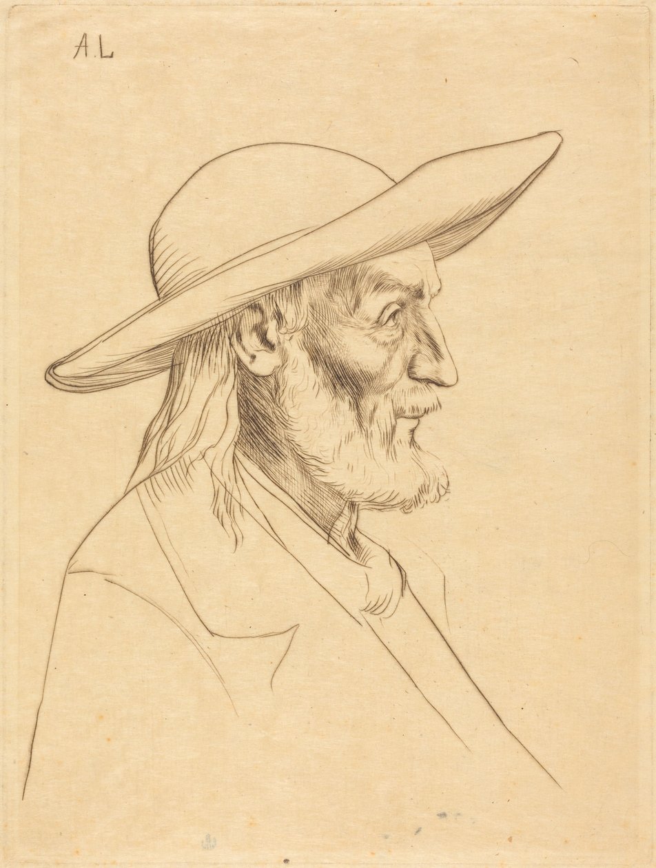 Camponês bretão de Alphonse Legros