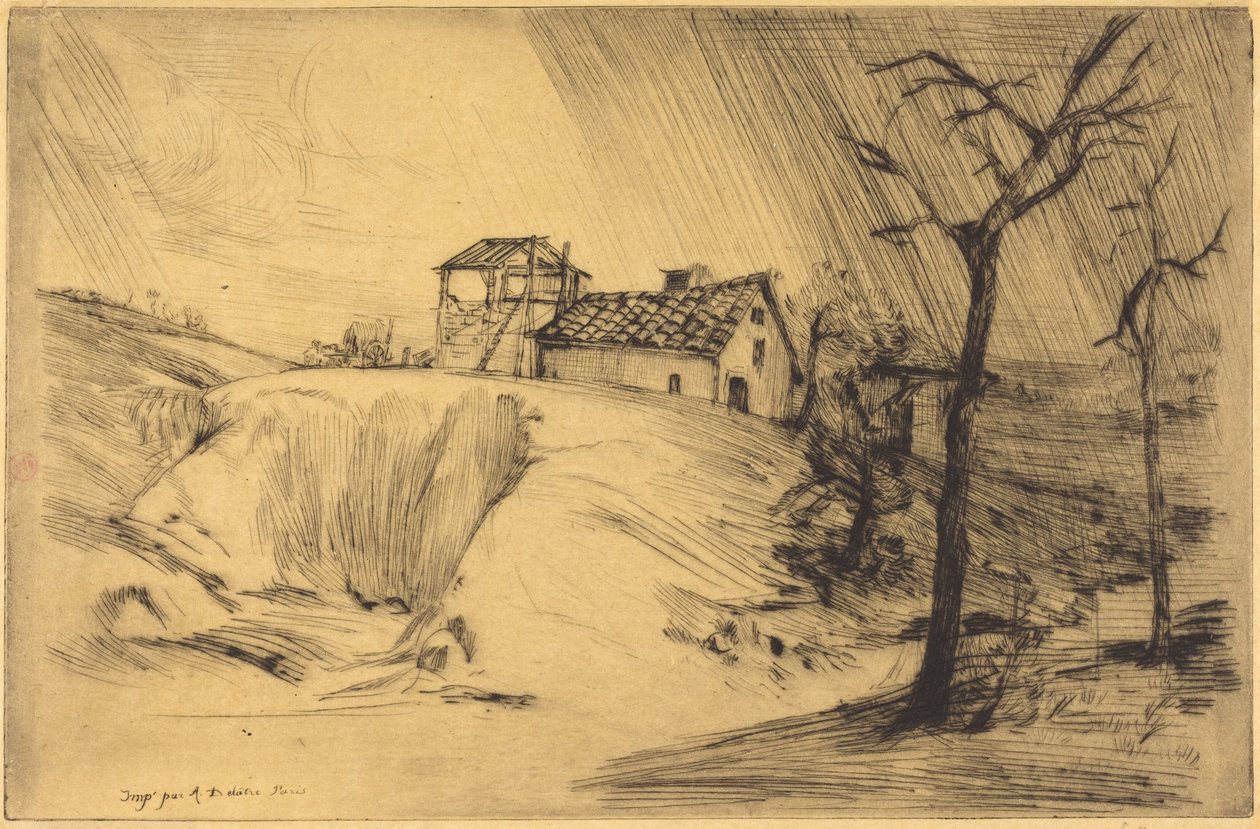 Fábrica de tijolos (La Briqueterie) de Alphonse Legros