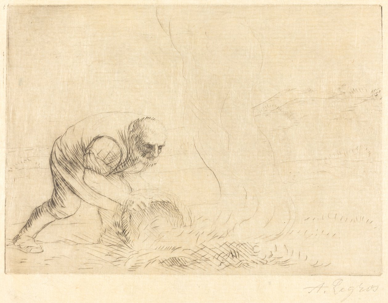 Grama Queimada de Alphonse Legros