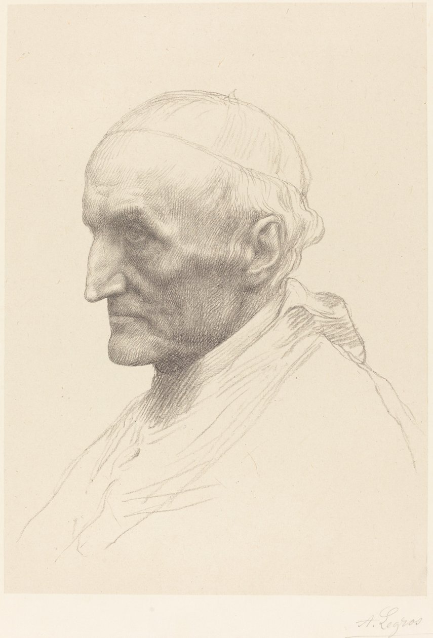 Cardeal Manning, 2º prato. de Alphonse Legros
