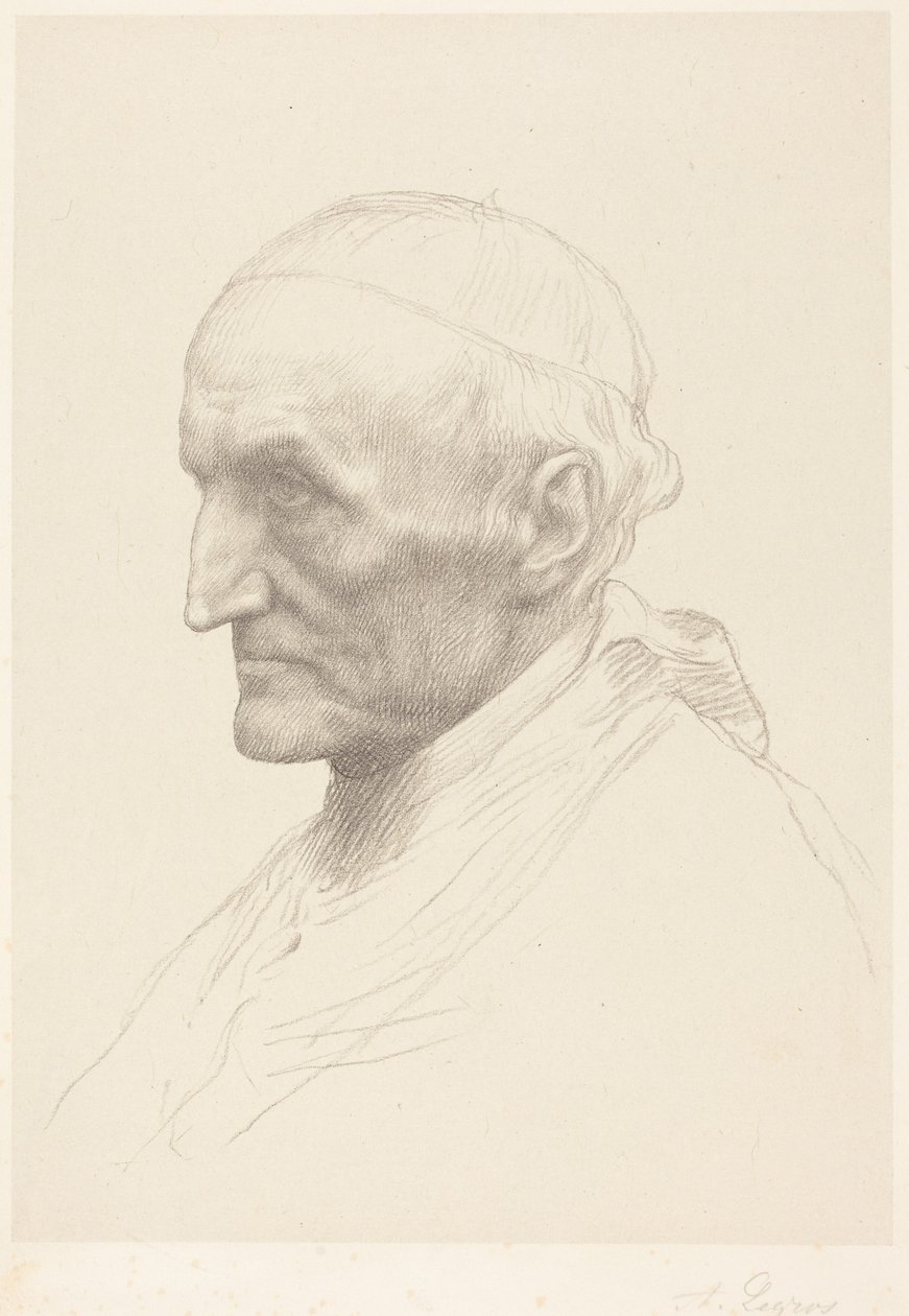 Cardeal Manning, 2.ª placa de Alphonse Legros