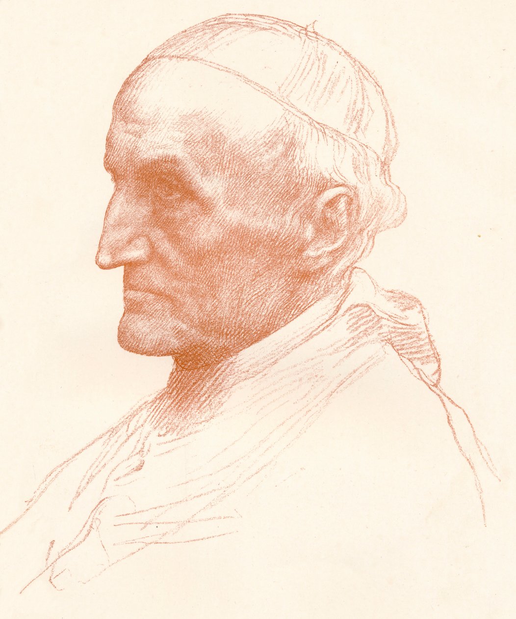 Cardinal Manning, c1857-1903, c1903. de Alphonse Legros