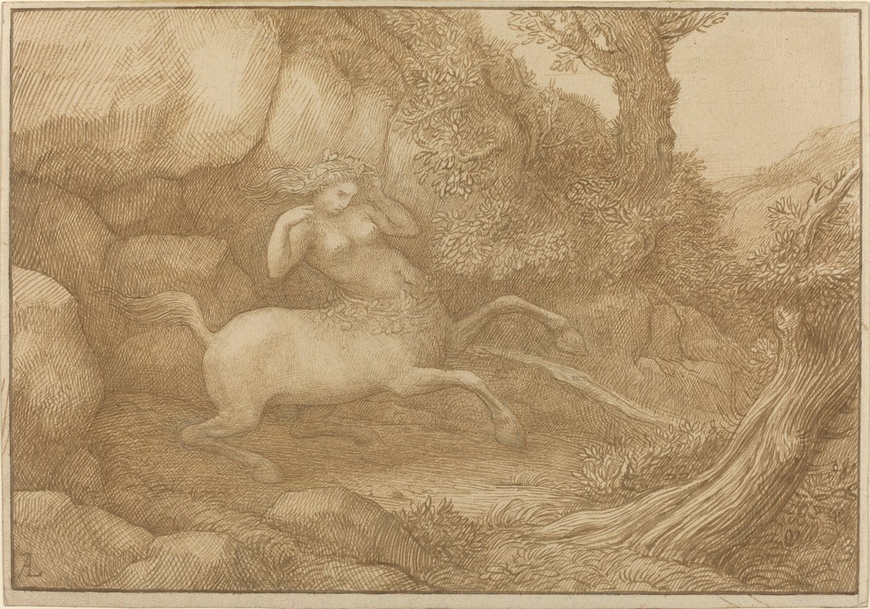 Mulher Centauro de Alphonse Legros