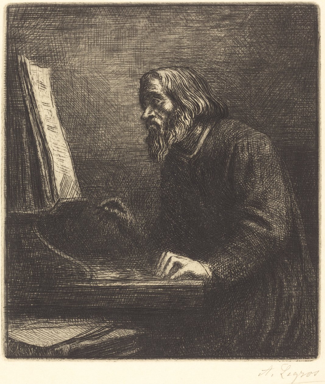 Mestre do Coro (Le maitre de Chapelle) de Alphonse Legros