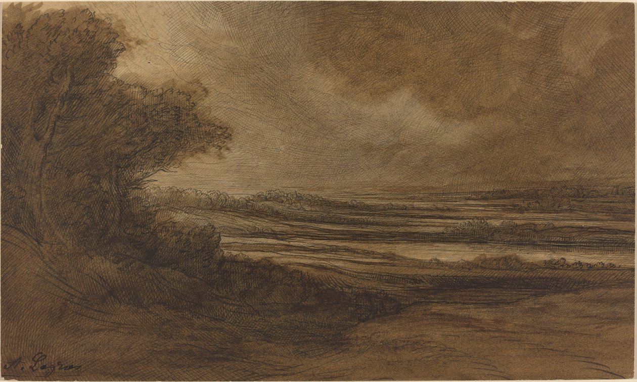 Campo da Borgonha [reto] de Alphonse Legros