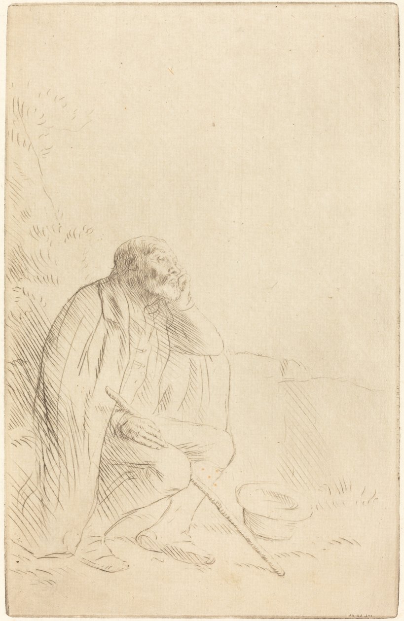 Sonho acordado (O sonhador) de Alphonse Legros