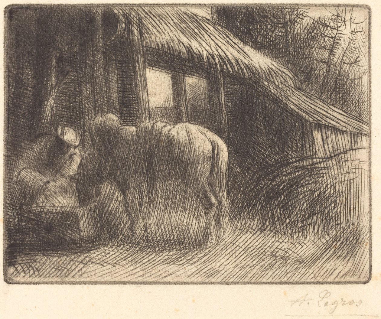 Bebedouro, 2º prato de Alphonse Legros