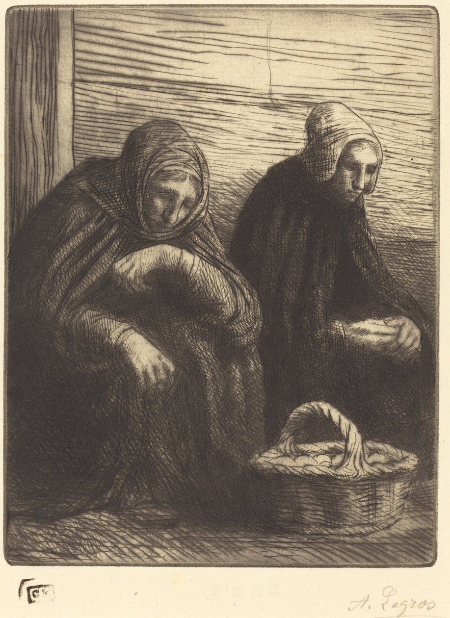 Vendedores de ovos, 2º prato (Les marchandes d