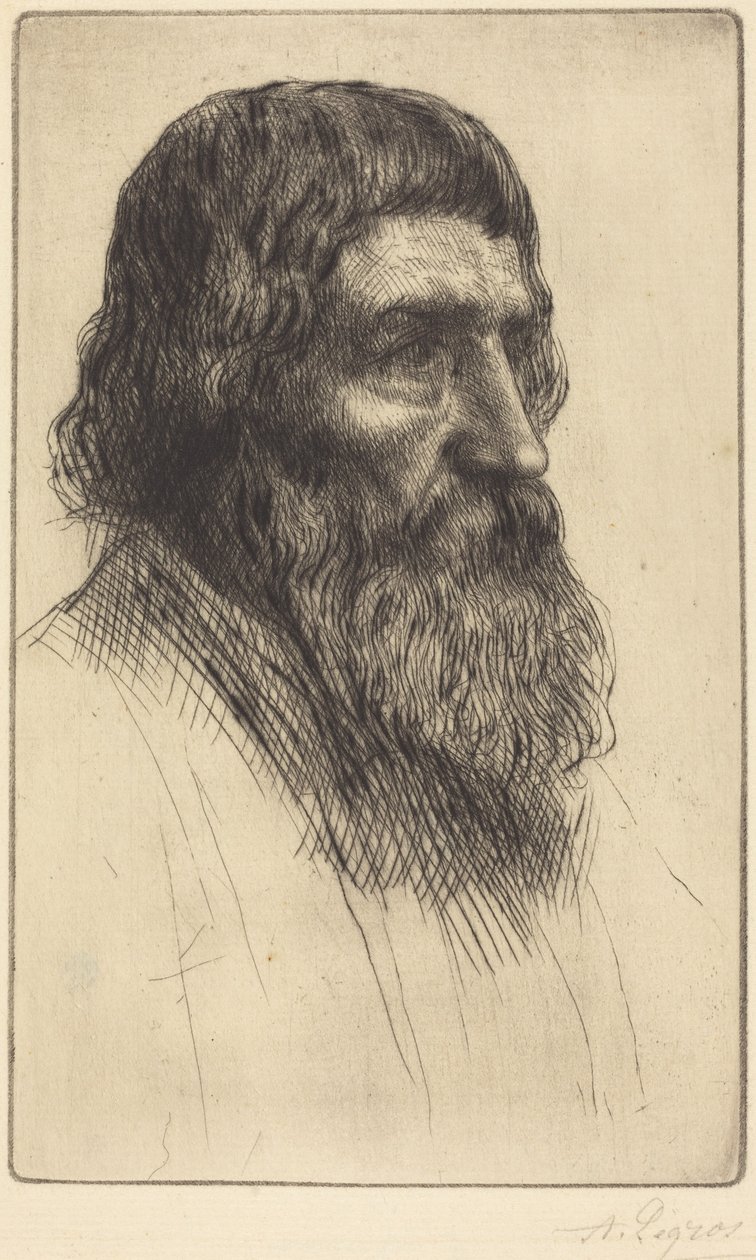English Peasant (Camponês inglês) de Alphonse Legros
