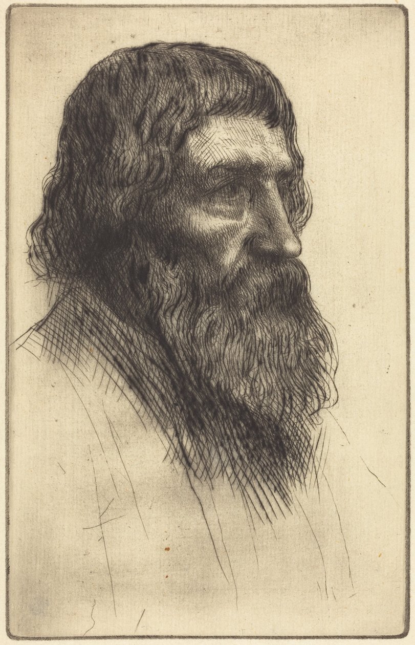 English Peasant (Camponês inglês) de Alphonse Legros