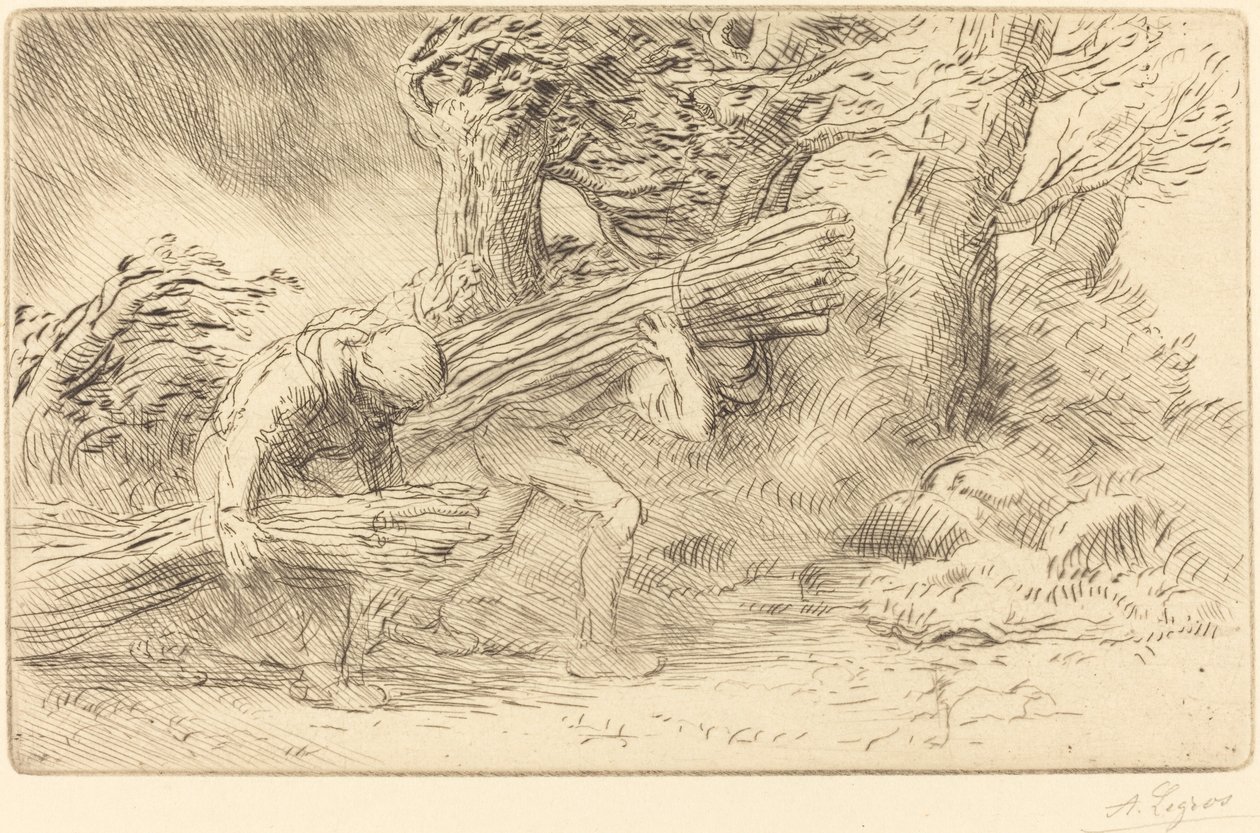 Catadores de bichas (Les fagottiers) de Alphonse Legros