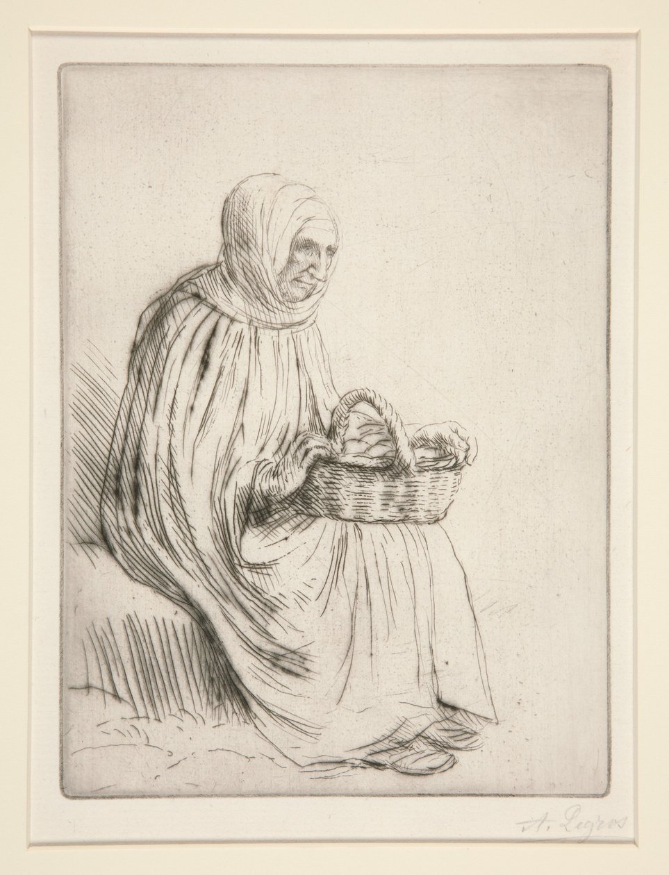 Mulher do mercado de Alphonse Legros