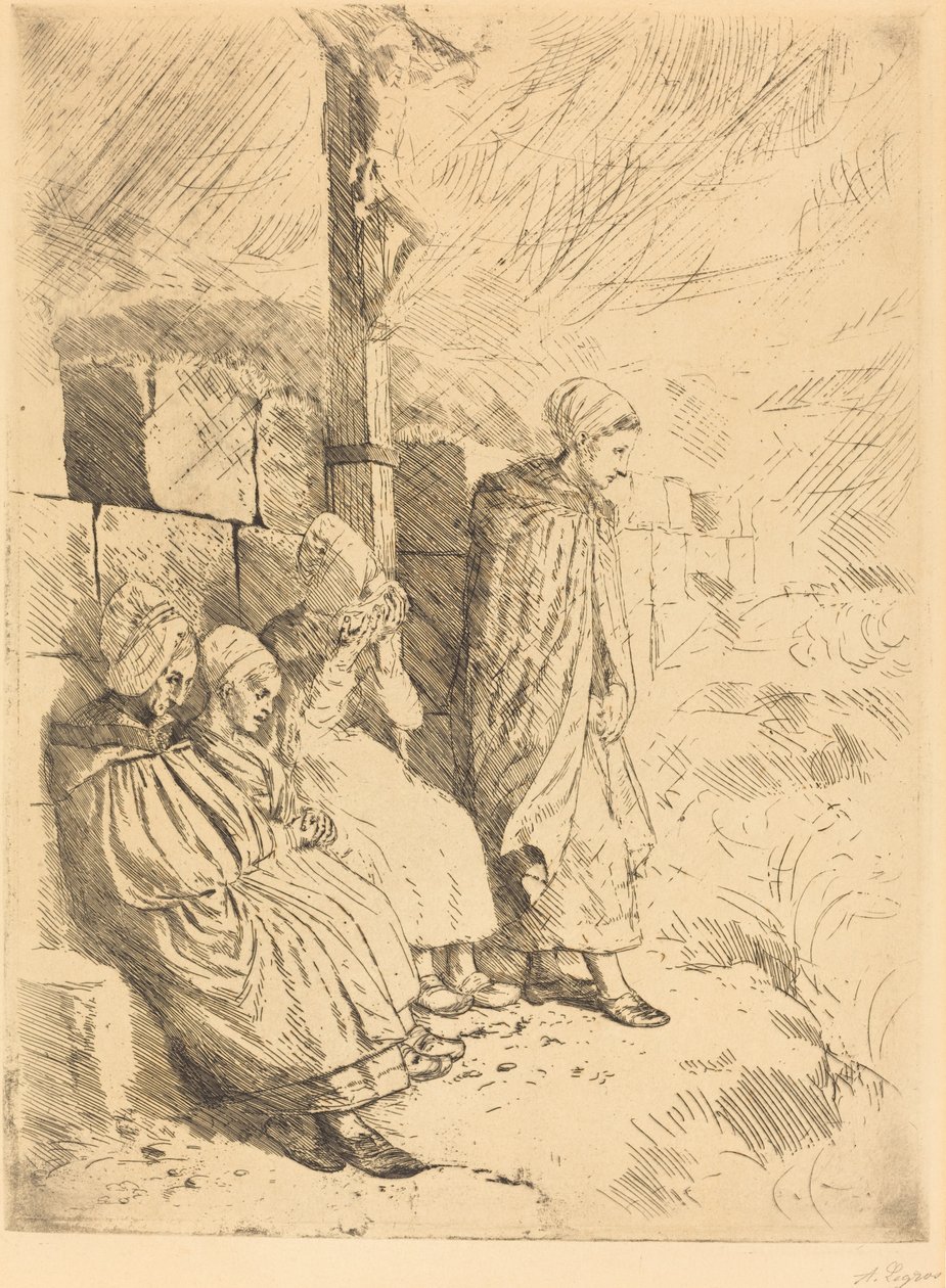 esposas de pescadores de Alphonse Legros