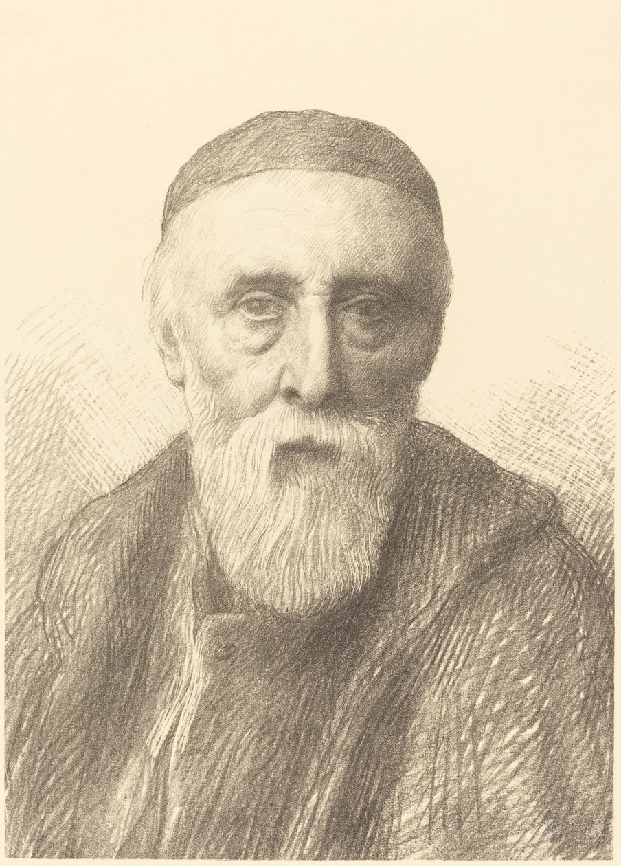 G.F. Watts, R.A., 2ª placa. de Alphonse Legros