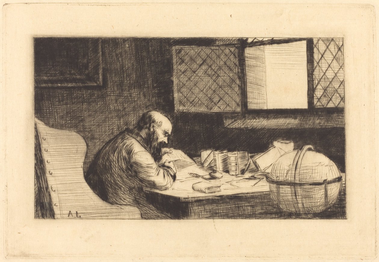 Geógrafo Le geographe. de Alphonse Legros