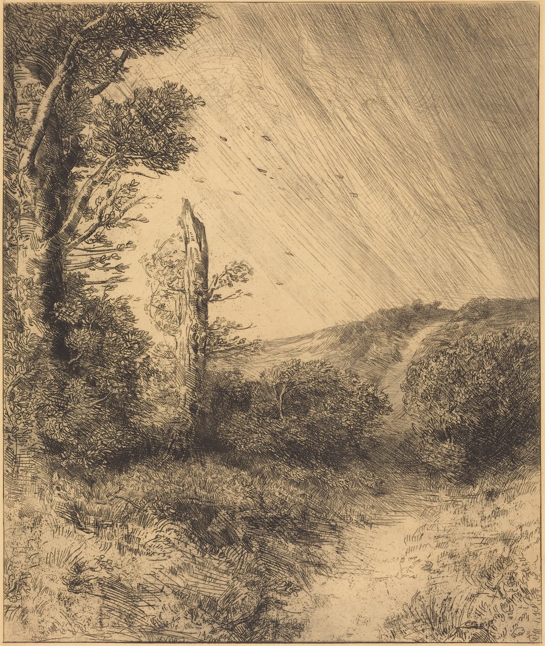 Rajada de vento de Alphonse Legros