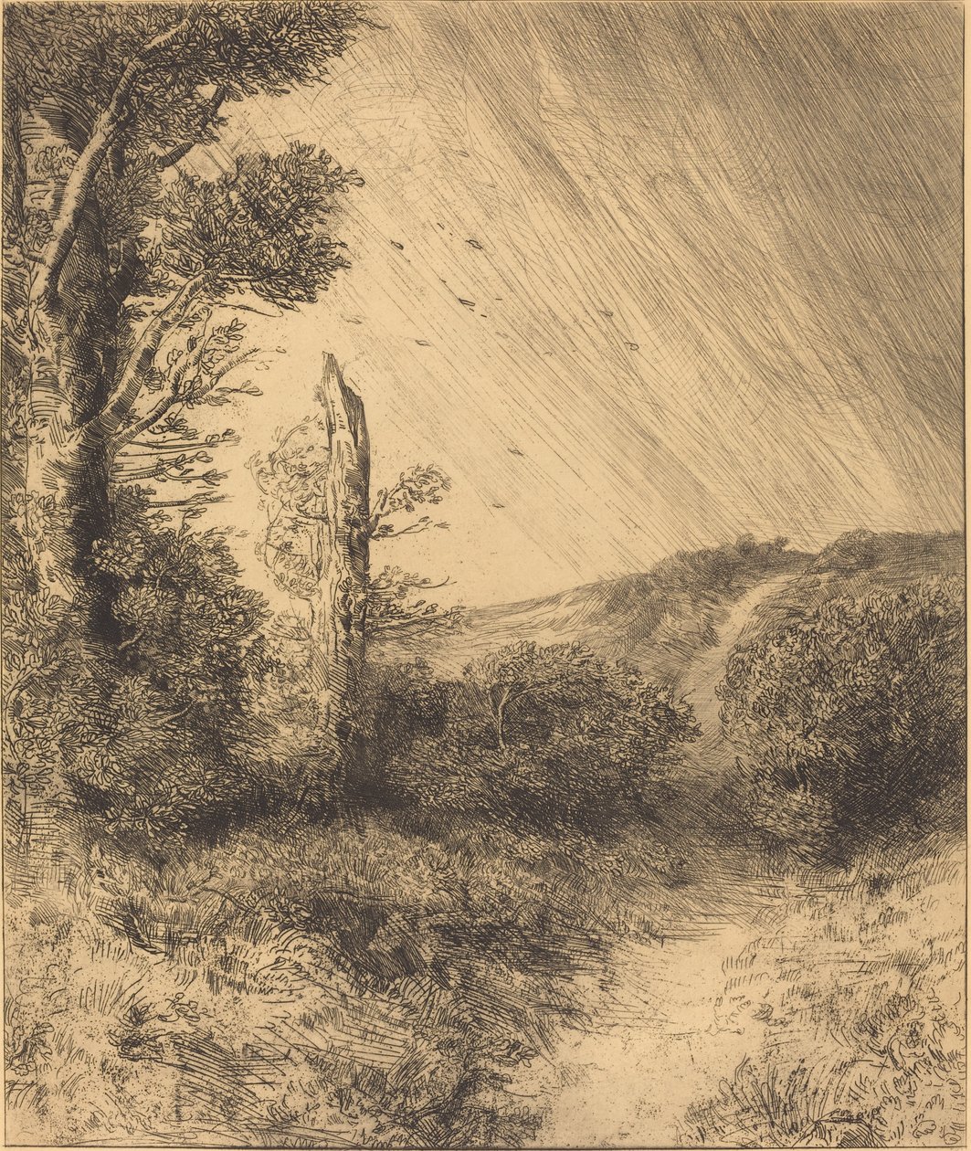 Rajada de Vento A rajada de vento. de Alphonse Legros