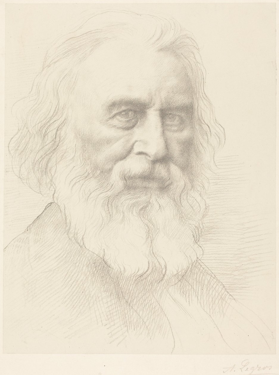 H.W. Longfellow, 2.ª gravura de Alphonse Legros