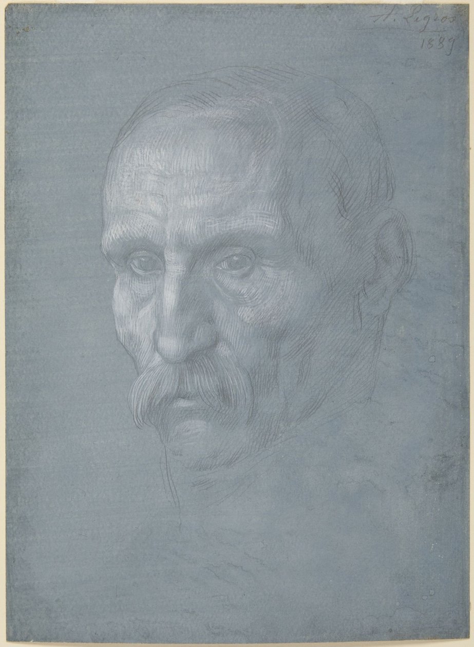 Cabeça de homem de Alphonse Legros