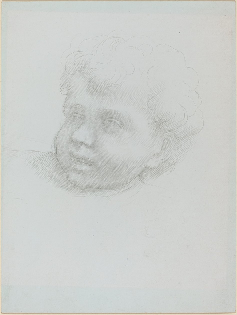 Cabeça de uma criança de Alphonse Legros