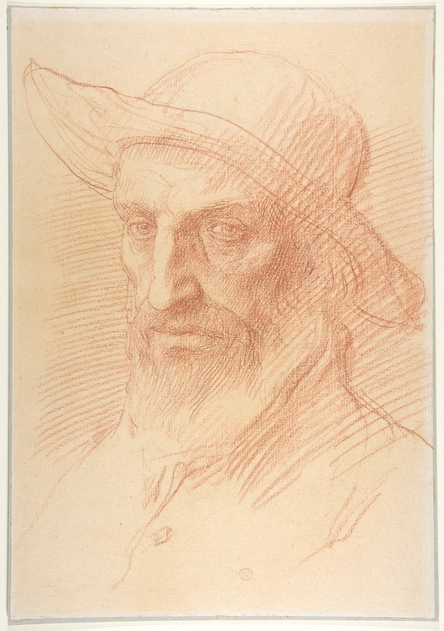 Cabeça de um guarda-caça de Alphonse Legros