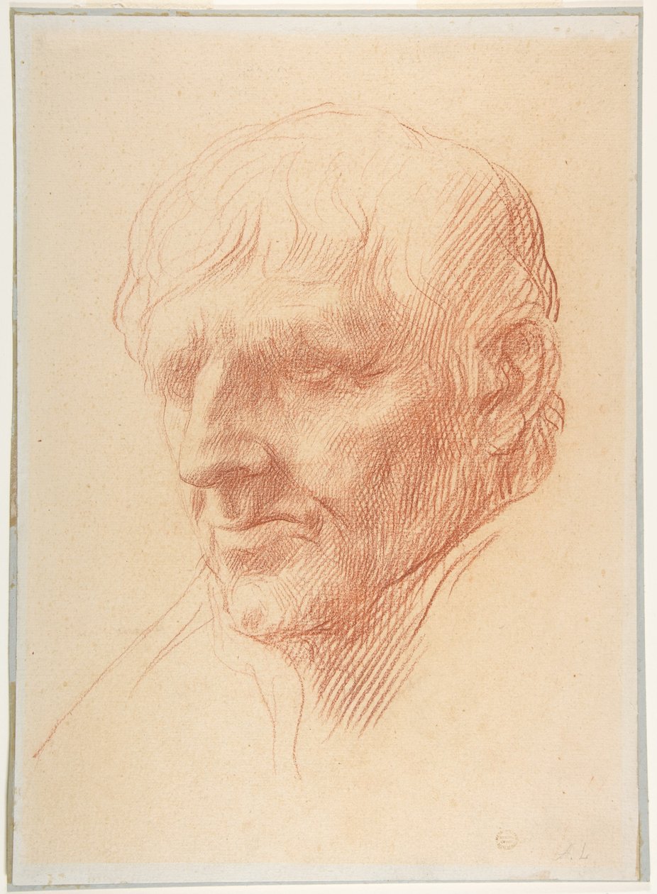 Cabeça de homem de Alphonse Legros