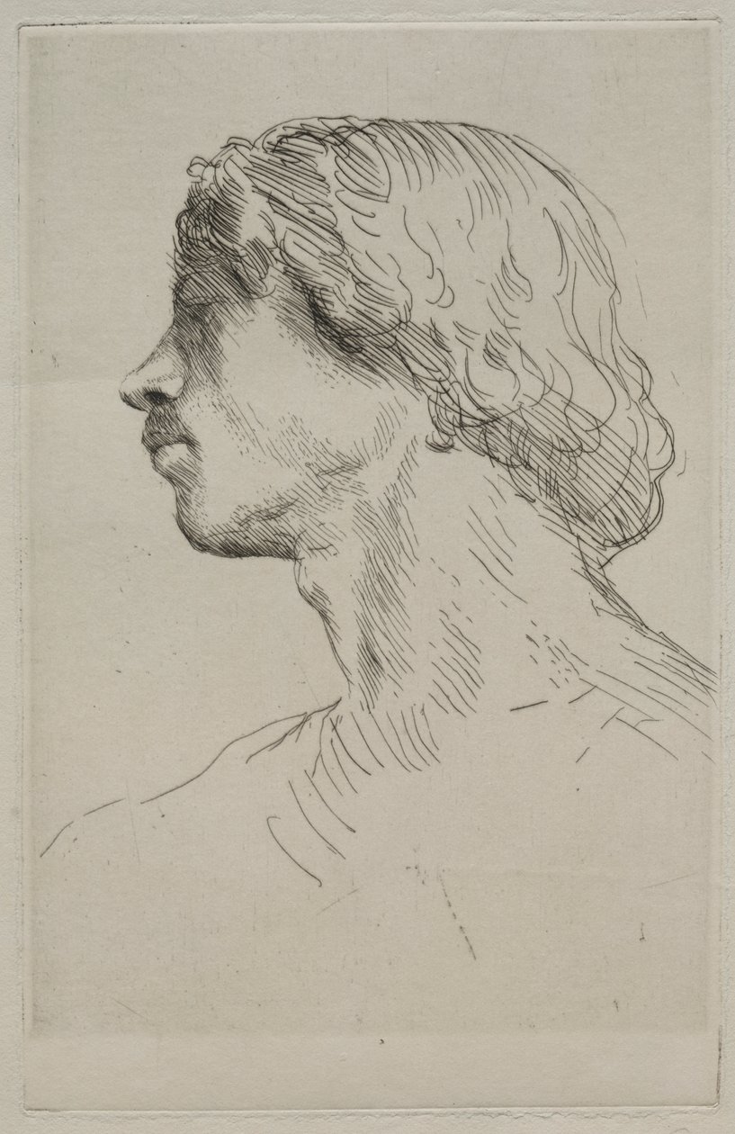 Chefe de um modelo de Alphonse Legros