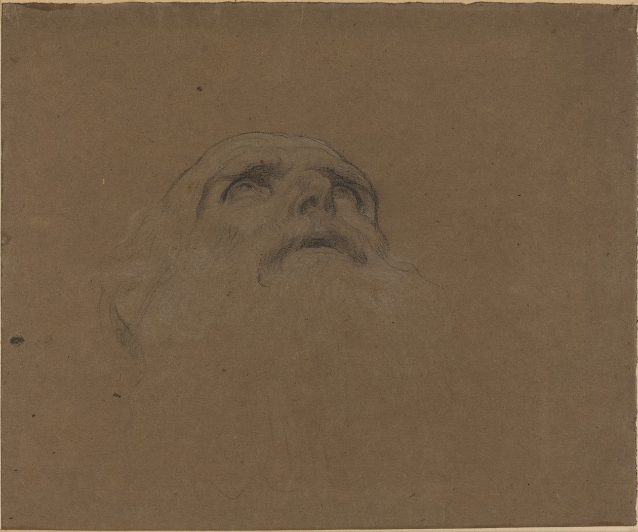 Cabeça de um Velho. de Alphonse Legros