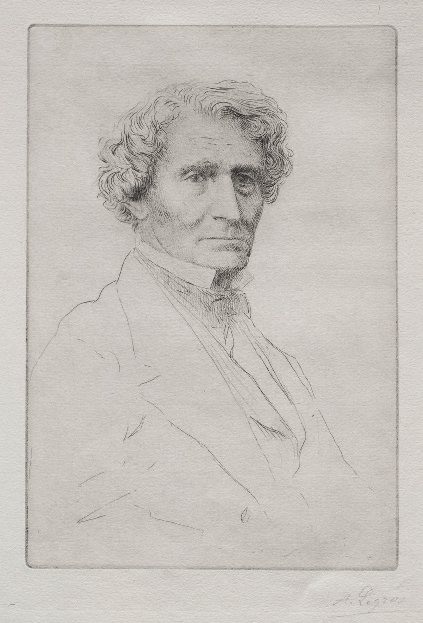 Hector Berlioz. de Alphonse Legros