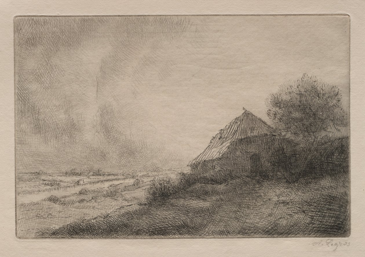 Cabana no Morro de Alphonse Legros