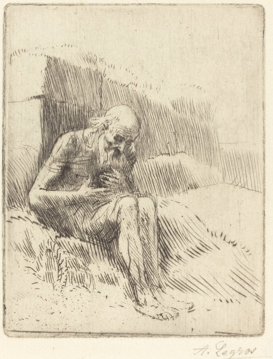Trabalho, 2ª placa de Alphonse Legros