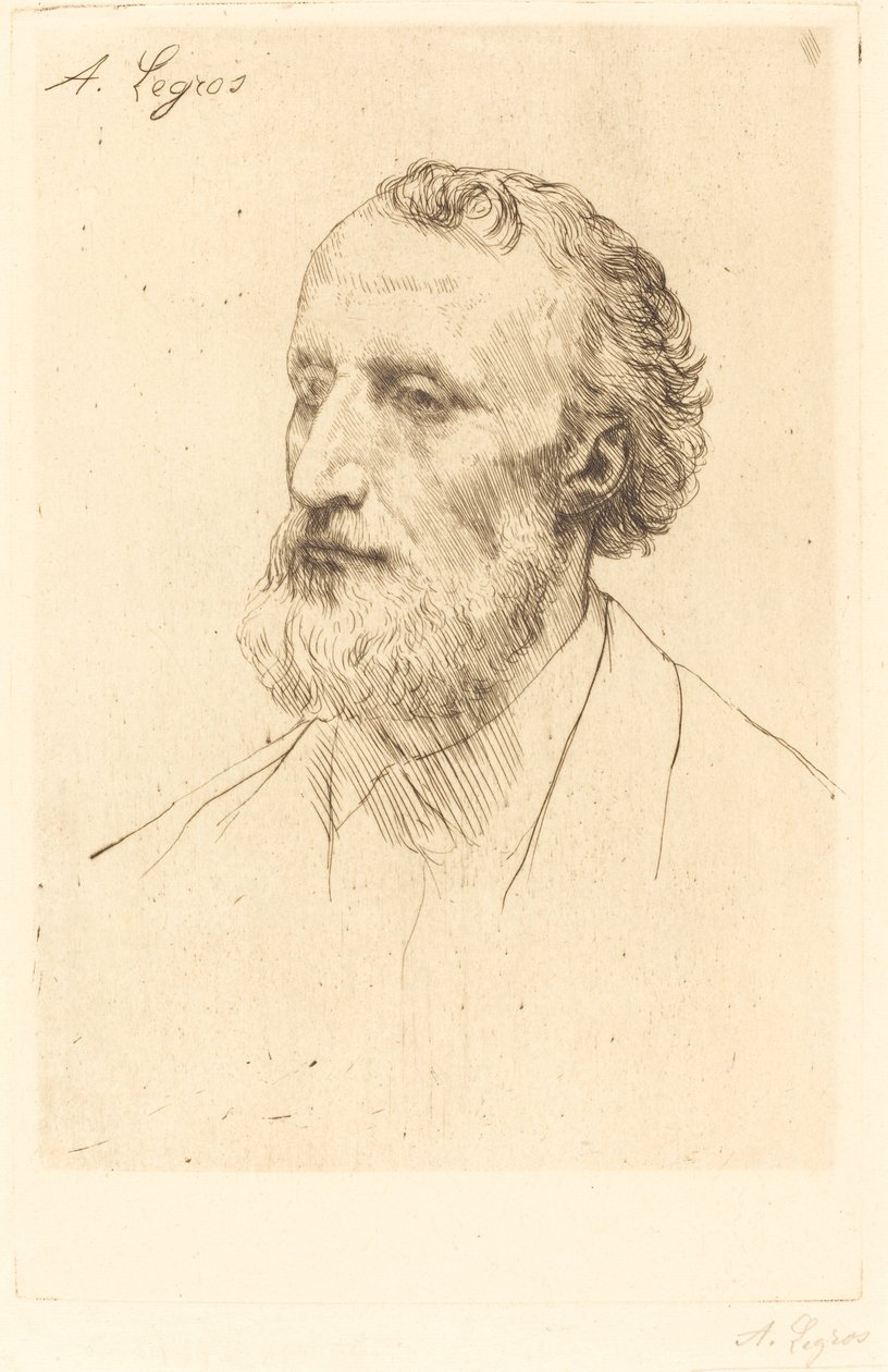 Jules Dalou, 1º prato. de Alphonse Legros