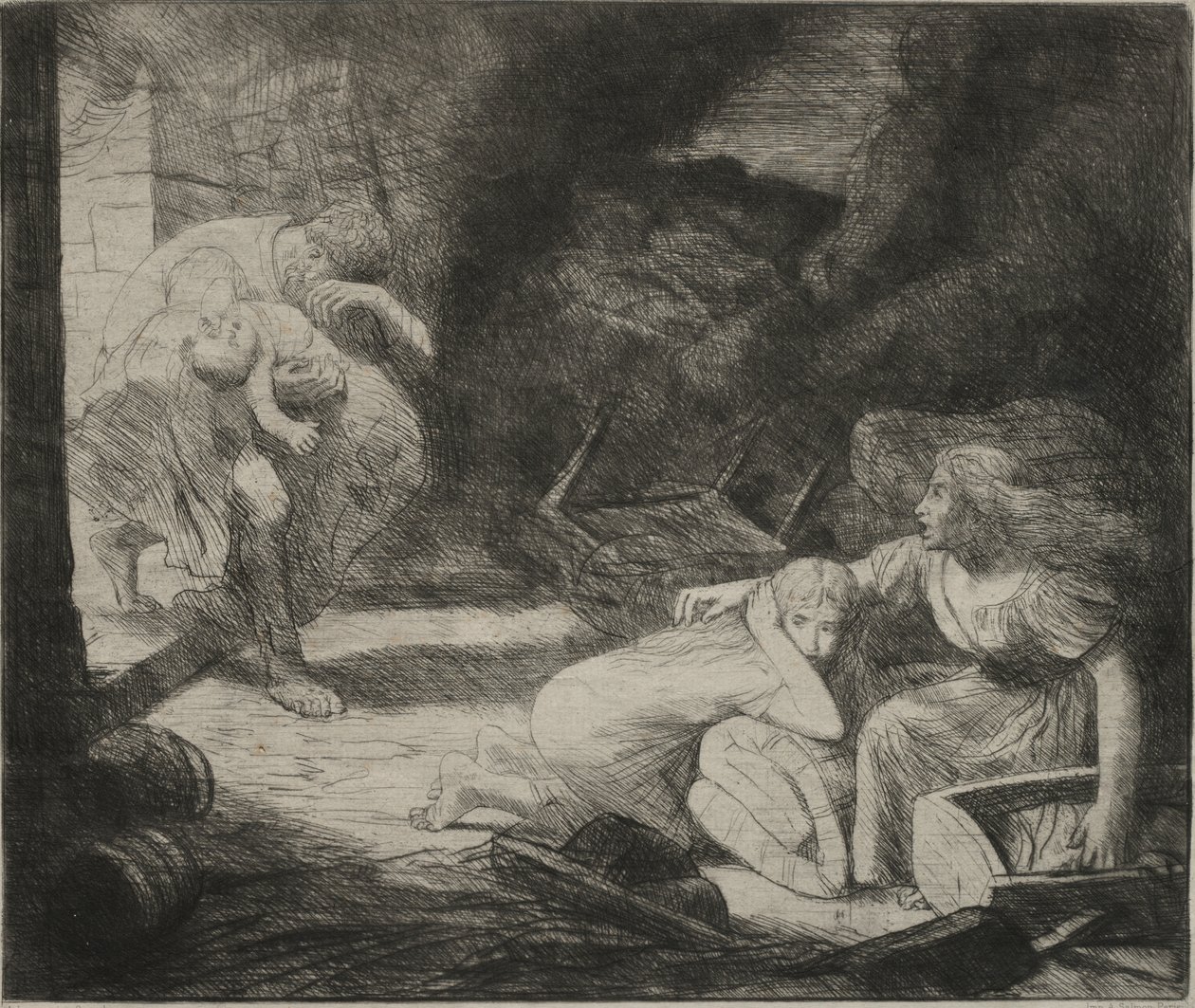 O fogo de Alphonse Legros