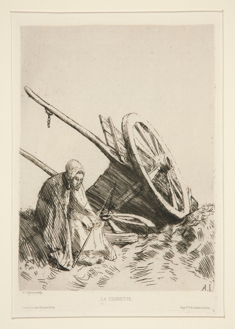 O carrinho de Alphonse Legros