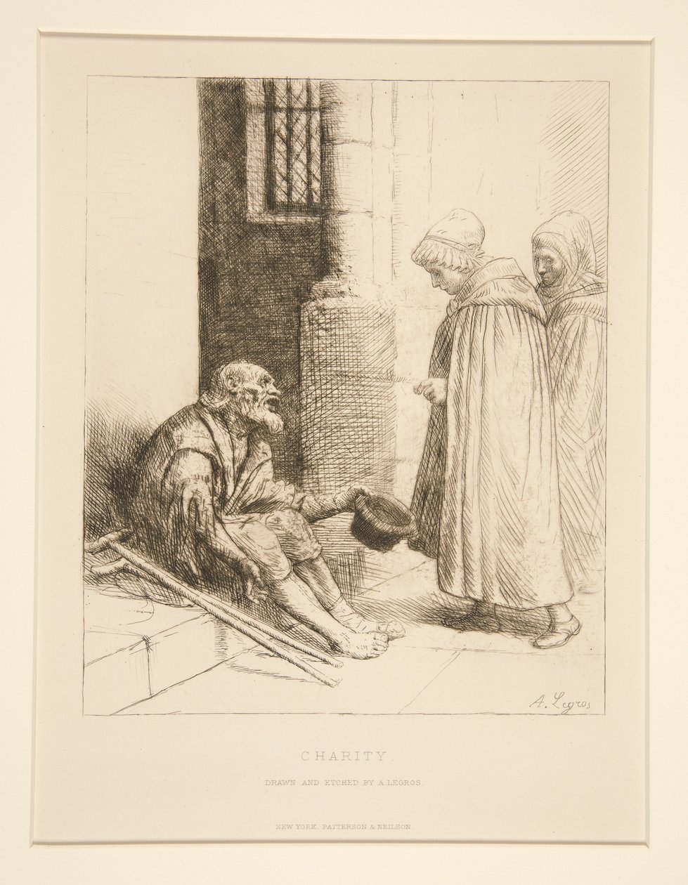A caridade de Alphonse Legros