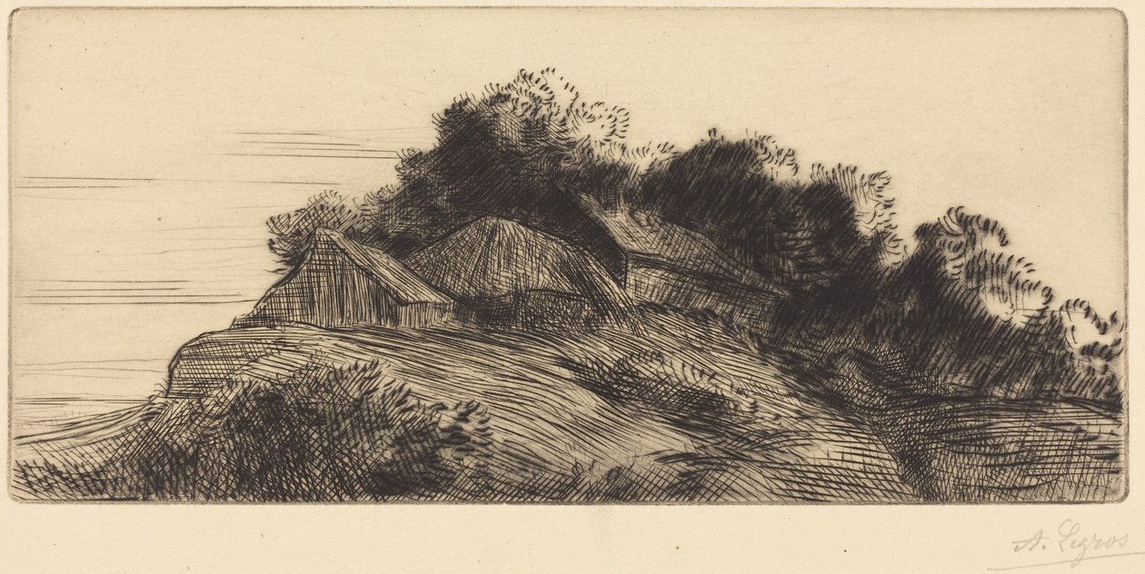 Paisagem de Alphonse Legros