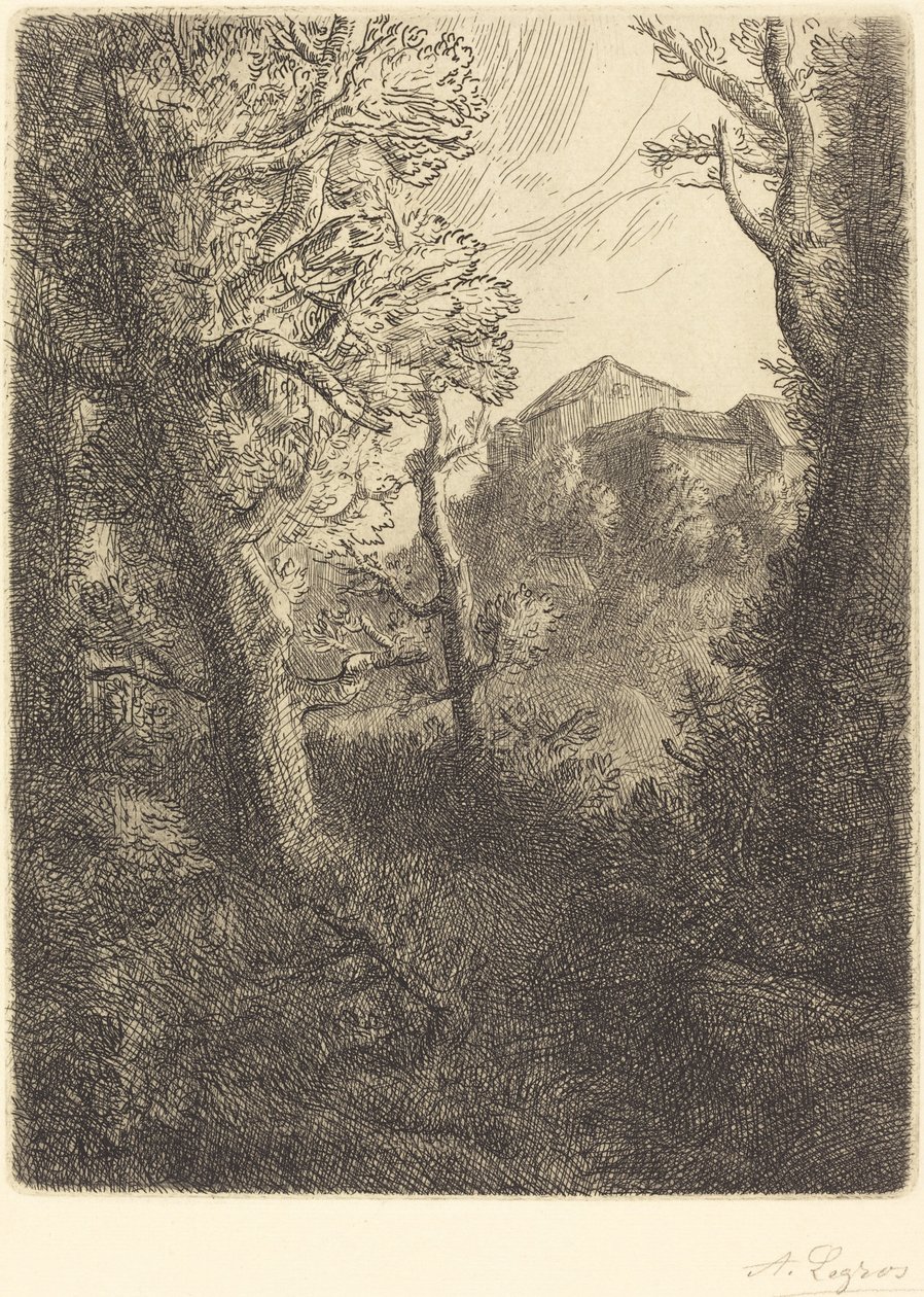 Paisagem Paisagem. de Alphonse Legros