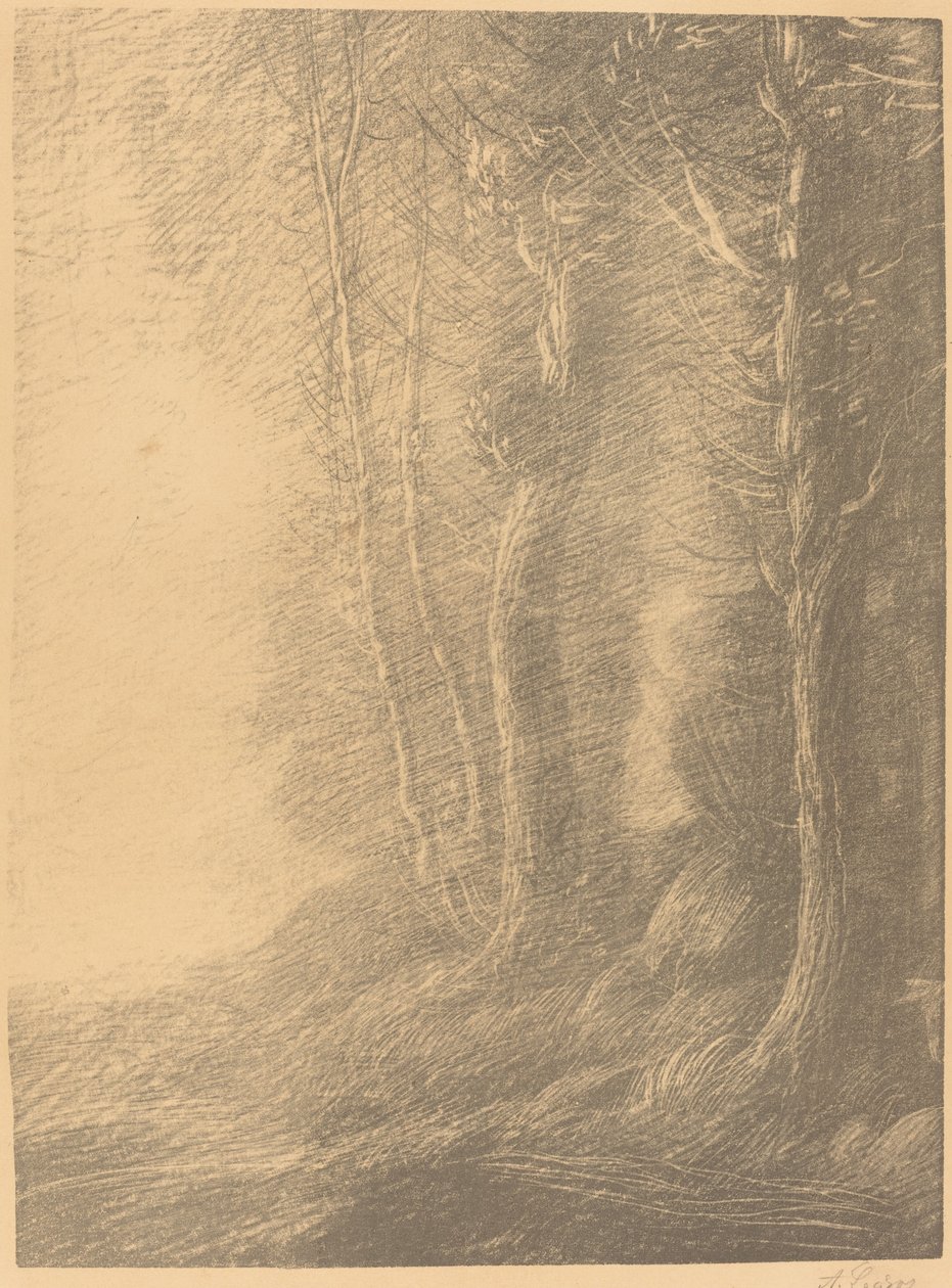 Paisagem Paisagem. de Alphonse Legros
