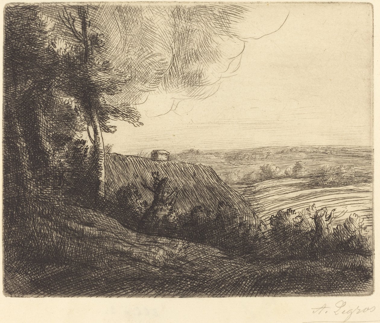 Paisagem: Estrada para Horville (Paysage: Chemin d