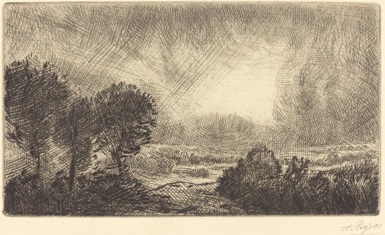 Paisagem com tempestade (Paysage d